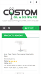 Mobile Screenshot of customglassware.com